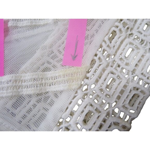 Chico’s Black Label Lace & Mesh Zip-Up Jacket Medium #729 - Picture 14 of 15